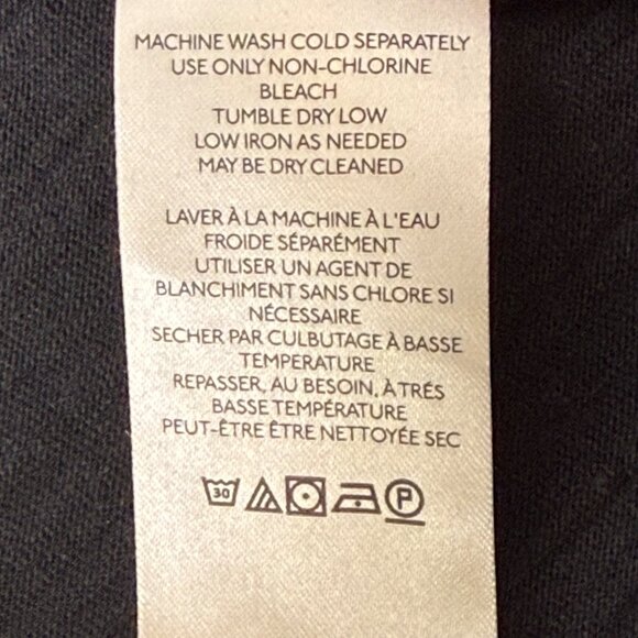 We The Free Natasha Tee Womens Sz XS Black Ruched Long Sleeve Crew Neck Top Boho - Picture 9 of 10